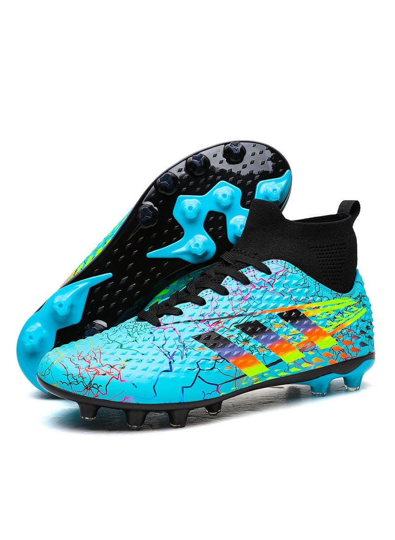 SKT Shiketro Men's soccer cleats for outdoor indoor professional youth boys soccer cleats unisex soccer cleats. - Image 1