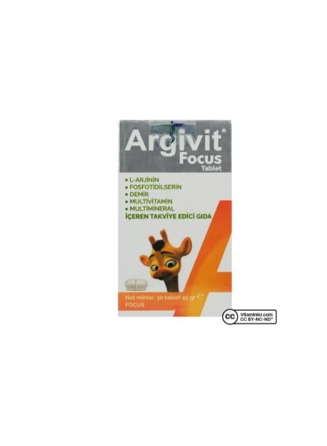Argivit Focus 30 Tablets - Image 4