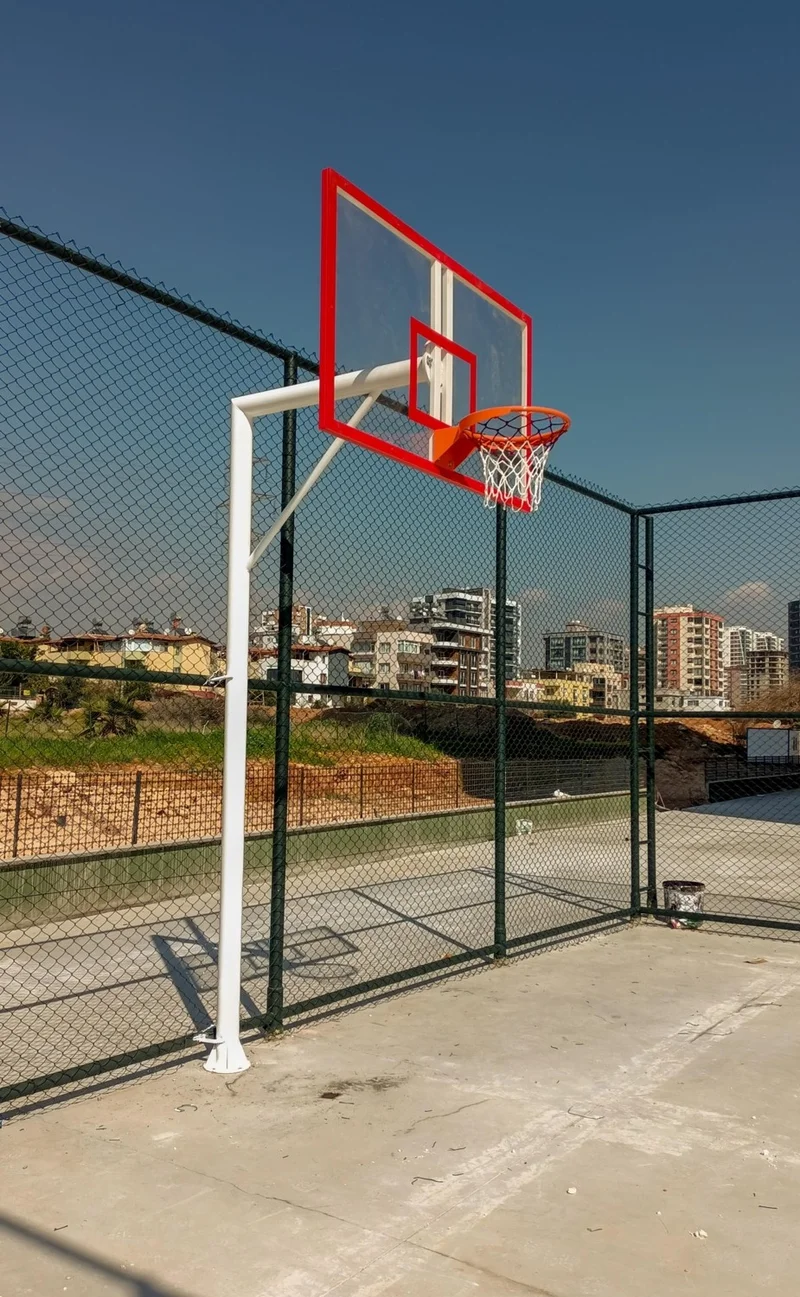 adelinspor Basketball Hoop Hydraulic Hoop 105*180 10 mm Glass