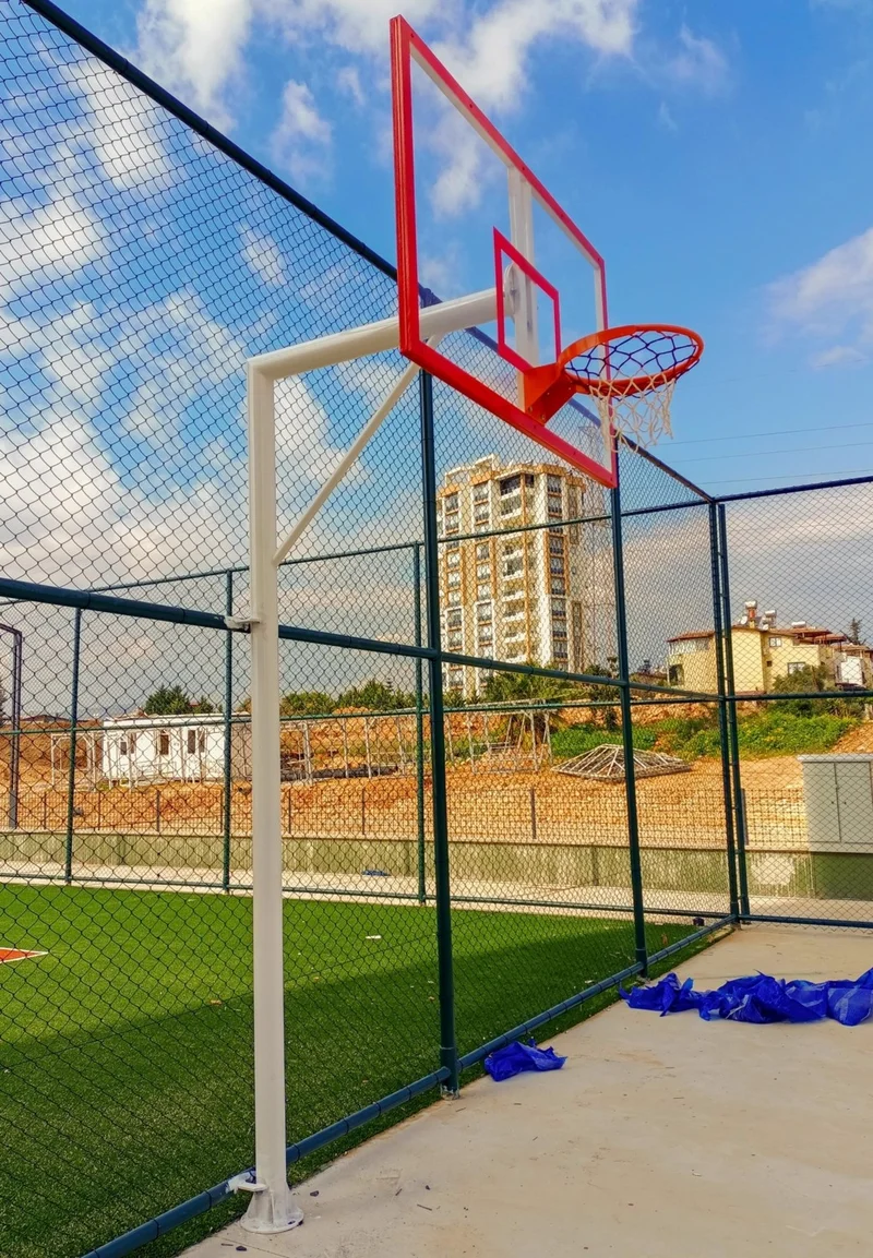 adelinspor Basketball Hoop Hydraulic Hoop 105*180 10 mm Glass