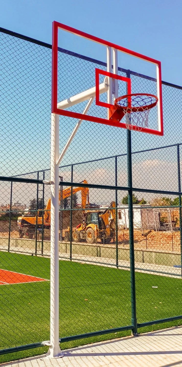 adelinspor Basketball Hoop Hydraulic Hoop 105*180 10 mm Glass