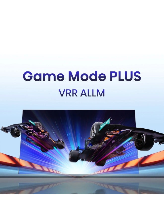 Hisense 55 inch,4K, UHD, VIDAA Smart TV, 55-inch, Dolby Vision, Game Mode Plus, DTS Virtual X, TV Voice Control, Dual Volume Control 55A6N Black - Image 3