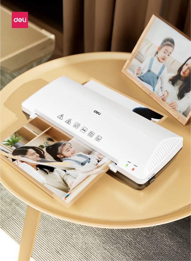 ديلي ماكينة تغليف حراري T102 مقاس A4، تغليف ساخن وبارد، سماكة 70–125 ميكرون، تسخين سريع خلال 5 دقائق - Image 3