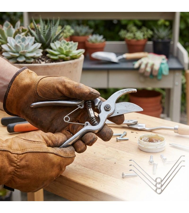 Metal V Shape Replacement Spring 10pcs For Garden Shears Tool Maintenance - Image 2