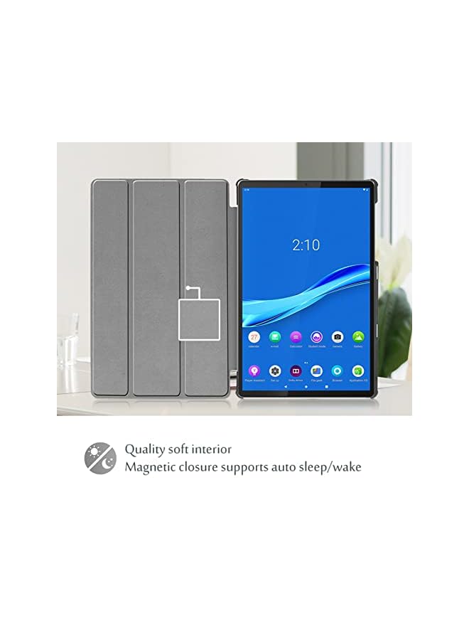 Procases for Lenovo Tab K10 2021/M10 FHD Plus Case 10.3 Inch (2020 2nd Gen), Slim Smart Cover Stand Hard Shell Case for 10.3" Tab K10 TB-X6C6L TB-X6C6F TB-X6C6X/M10 Plus FHD TB-X606F TB-X606X –Black - Image 5