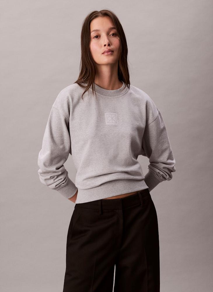 CALVIN KLEIN Logo Crew Neck Sweatshirt - Image 1