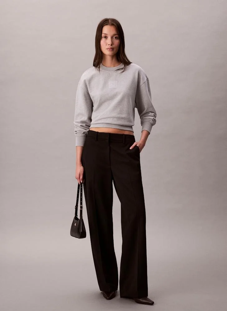 CALVIN KLEIN Logo Crew Neck Sweatshirt