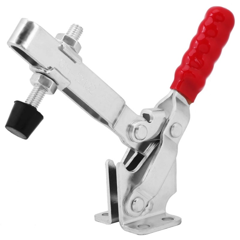 Horizontal Toggle Clamp 227kg Clamping Force Galvanized - Quick Locking Mechanism for Industrial Manufacturing Assembly - Image 2