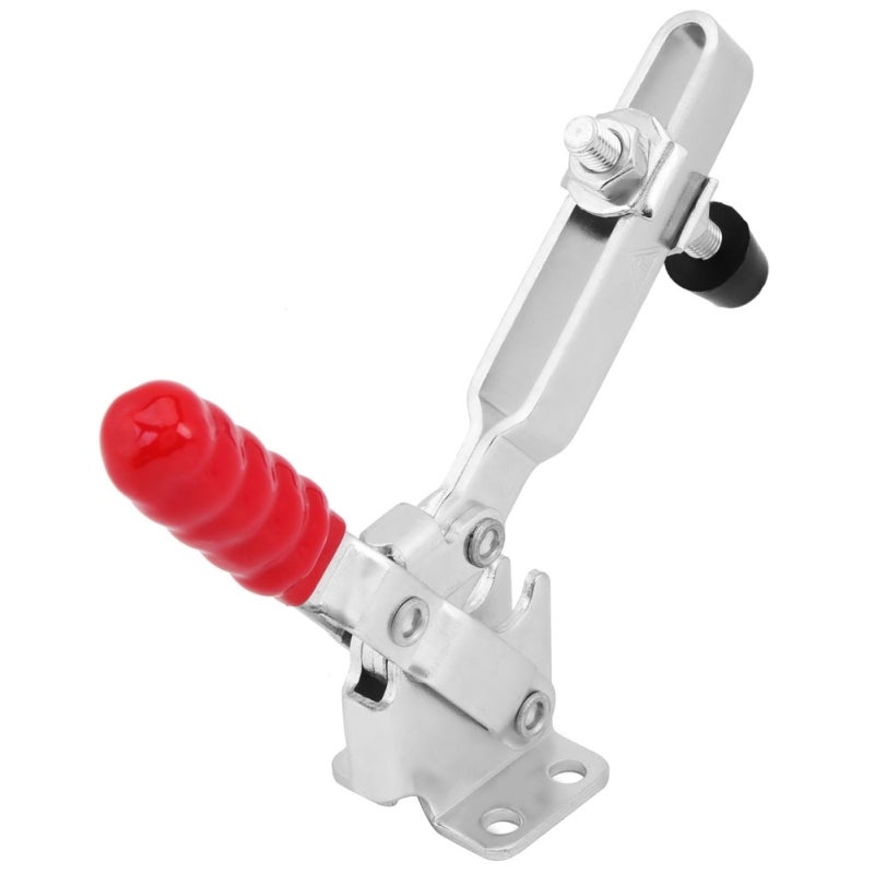 Horizontal Toggle Clamp 227kg Clamping Force Galvanized - Quick Locking Mechanism for Industrial Manufacturing Assembly - Image 1