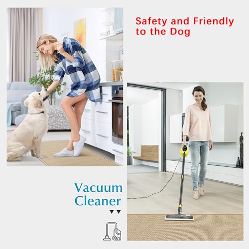 GOYLSER 10 ft Washable Runner Rug Jute Carpet Runner for Hallway, Non Slip Bath Rug Runner Mat, Beige Indoor Runner Rugs for Entryway - Image 5
