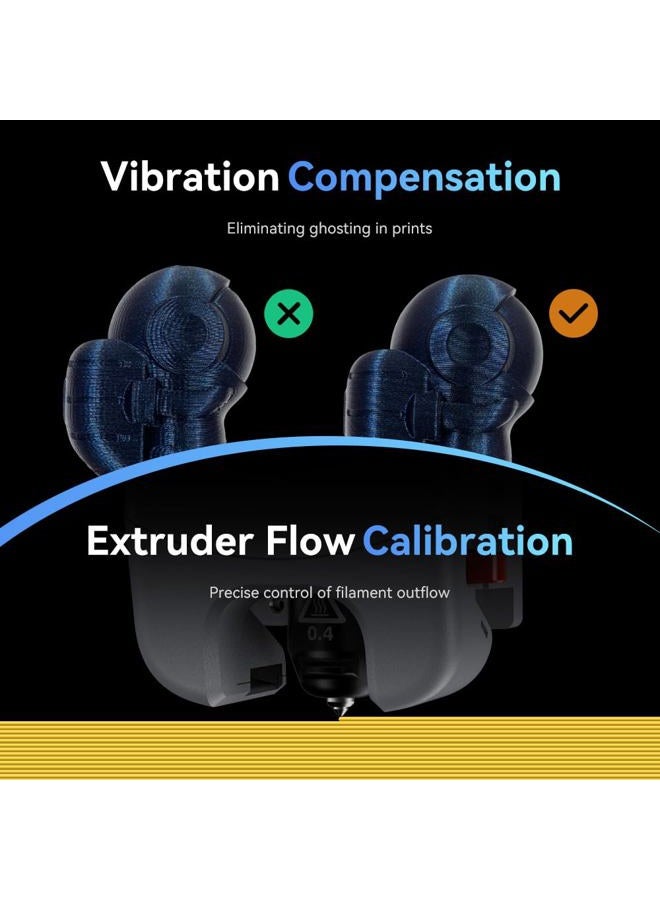 FLASHFORGE Adventurer 5M 3D Printer, 600 mm/s High Speed Printer with Fully Automatic Levelling, Quick Removable 280°C Nozzle, Effective Two-Channel Cooling, Core XY Structure, 220 x 220 x 220 mm - Image 5