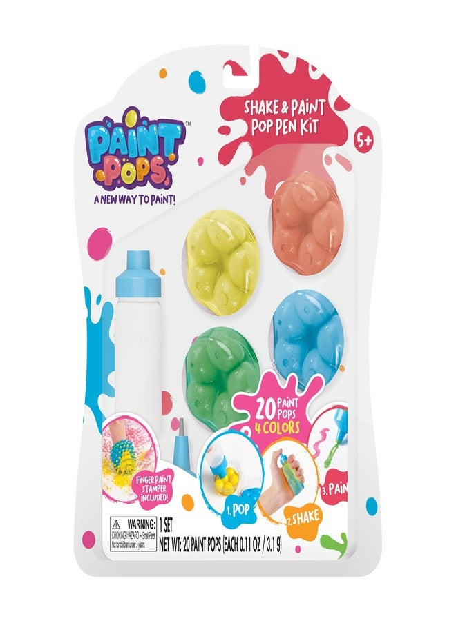 WowWee Paint Pops -Shake & Paint Pop Pen Kit, Multicolor - Image 1