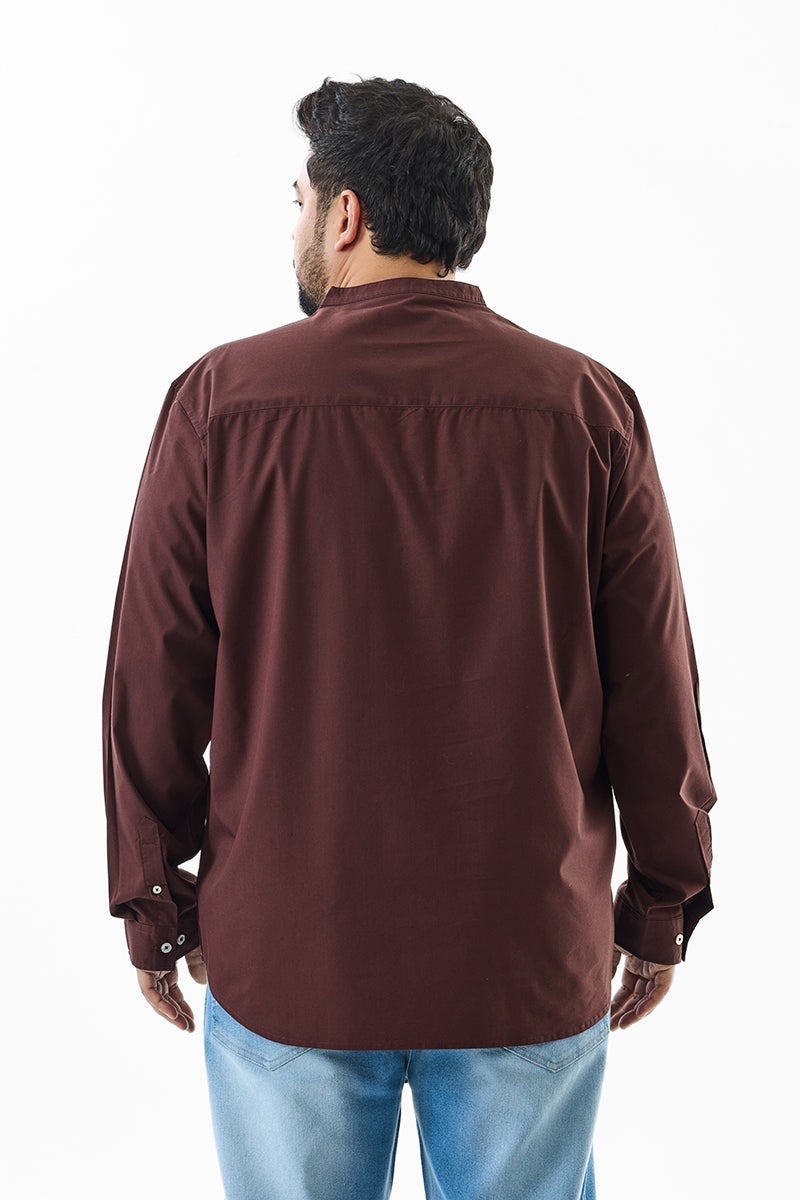 SNITCH Regular Fit Stretch Plus Size Kurta Shirt - Image 5