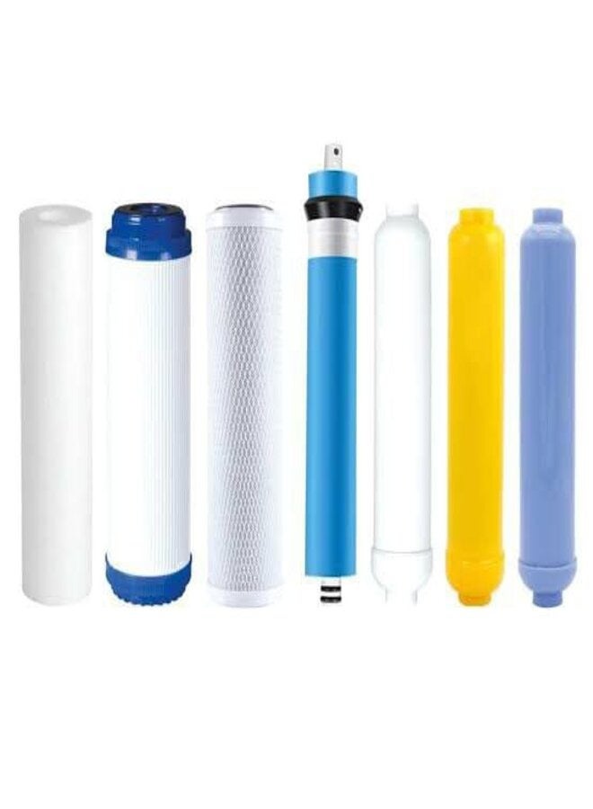 Taiwan wax package Engraved (made in Taiwan)  For all types of water filters, consisting of 7 cartridges - Image 1