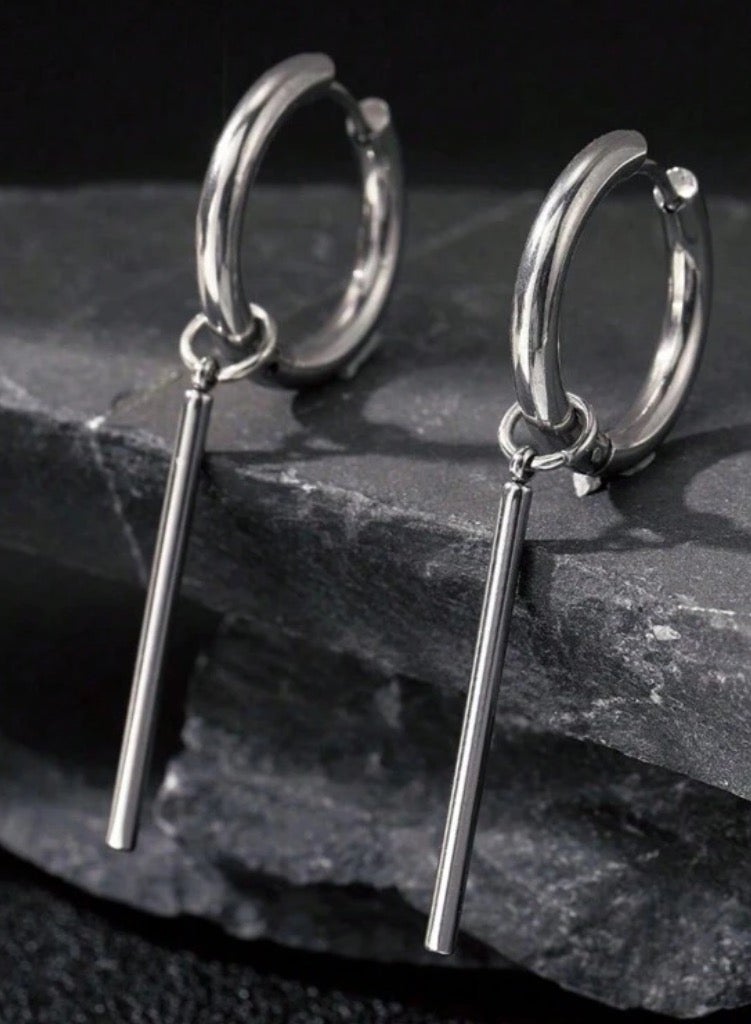 إيكوال حلق اذن نسائي من الاستانلس ستيل دائري أنيق وعالي الجودة - Image 2