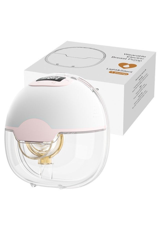 MAMIORA - Hands Free Electric Wearable Breast Pump with LED Display 3 Mode and 9 Levels 27MM Flange - Image 1