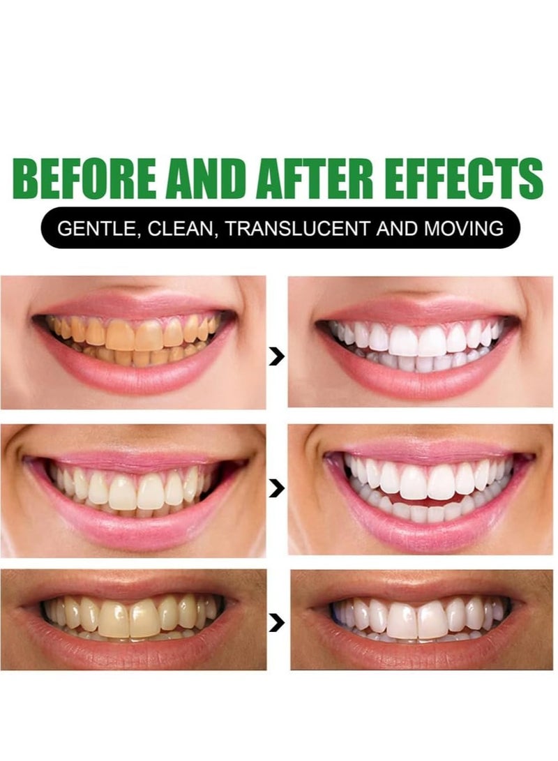 YANJIAYI 110g Bamboo Charcoal Toothpaste for Yellow, Teeth Sensitive Toothpaste for Adults Natural Deep Cleaning Toothpaste Removes Coffee Stains and Freshens Breath Portable Travel Toothpaste - Image 4