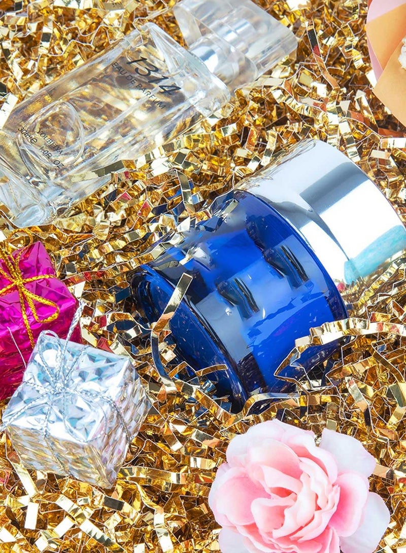 إي كوميرس باج ورق ذهبي معدني ممزق 150 جرام لتغليف الهدايا، وحشو علب الهدايا المزخرفة - Image 4