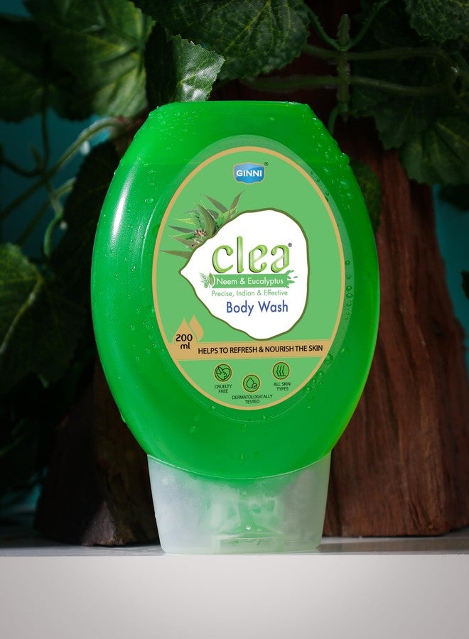 سيلا غسول الجسم كليا بالنييم والأوكالبتوس | مكونات طبيعية فعّالة | مناسب لجميع أنواع البشرة | منظف يومي منعش للرجال والنساء | 200 مل + 60 مل إضافية | عبوة من 6 قطع - Image 2