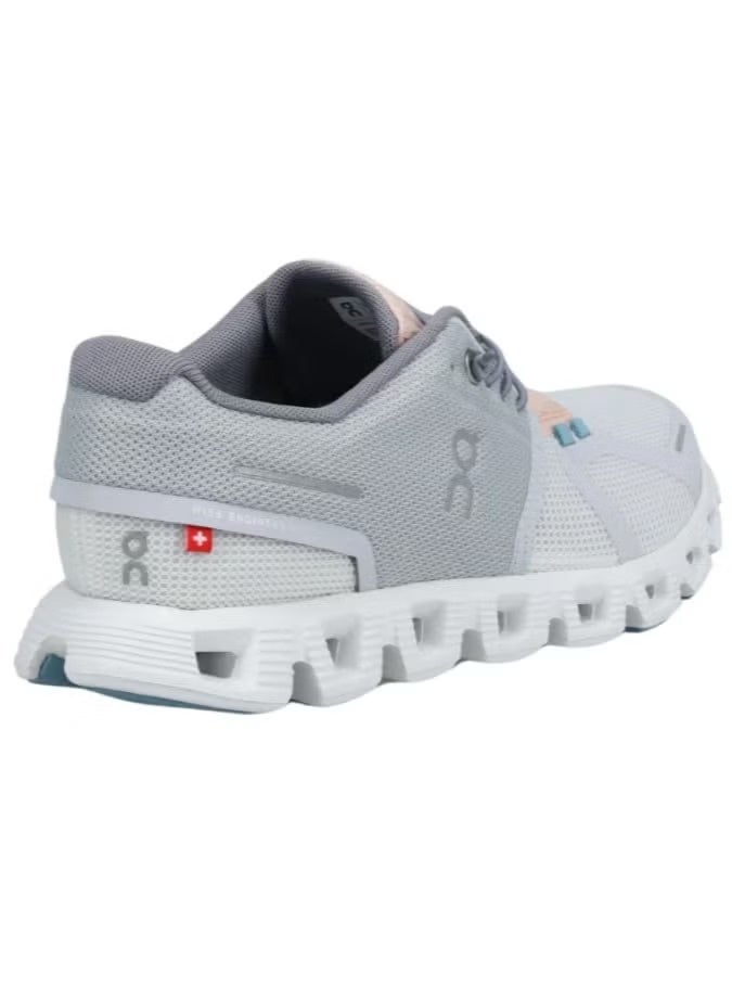 On Cloud 5 Push Running Shoes – Undyed White/Glacier | Lightweight Everyday Sneakers - Image 4