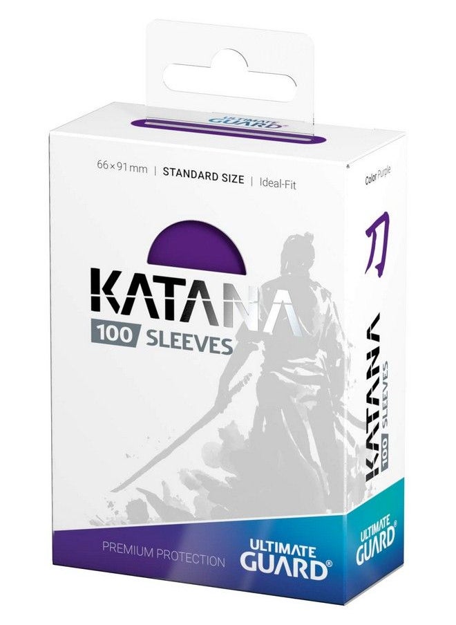 Ultimate Guard Katana Sleeves Standard Size Purple (100)  - Image 4