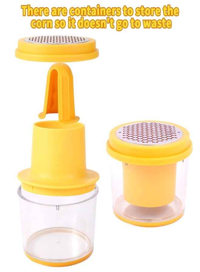 LIIGEMI Corn Cob Strippe,Corn Peeler for Corn on the Cob,Corn Kernel Remover Tool with Anti Slip Cover,Corn Cutter Easy to Use - Image 5