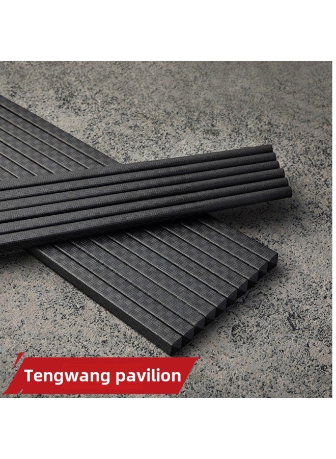 Special Chopsticks Alloy Chopsticks For Disinfection Machine Canteen Restaurant Hotel Chopsticks Hotel High Temperature Resistant Disinfection Chopsticks With Melamine-Color:Tengwang Ge Special Chopsticks For Disinfection 24cm  - Image 5
