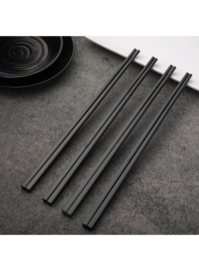 Special Chopsticks Alloy Chopsticks For Disinfection Machine Canteen Restaurant Hotel Chopsticks Hotel High Temperature Resistant Disinfection Chopsticks With Melamine-Color:Tengwang Ge Special Chopsticks For Disinfection 24cm  - Image 4