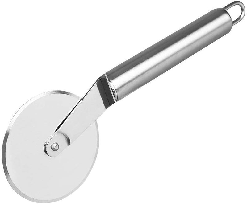 Nexellar Nexeller Stainless Steel Pizza Cutter- Multipurpose Pizza Cutting, Kitchen Cutter for Home-Kitchen, Sandwich & Pastry, Cake Cycle Cutter, Wheel Type Cutter, Restaurant roll Cutting Wheel (Pack of 1) - Image 1