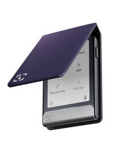 Ledger Flex Magnet Folio Case | Secure & Protective Storage Case for Ledger Flex Hardware Wallet, Magnetic Flip Design, Anti-Scratch, Slim and Lightweight - Party Aubergine  - Image 3