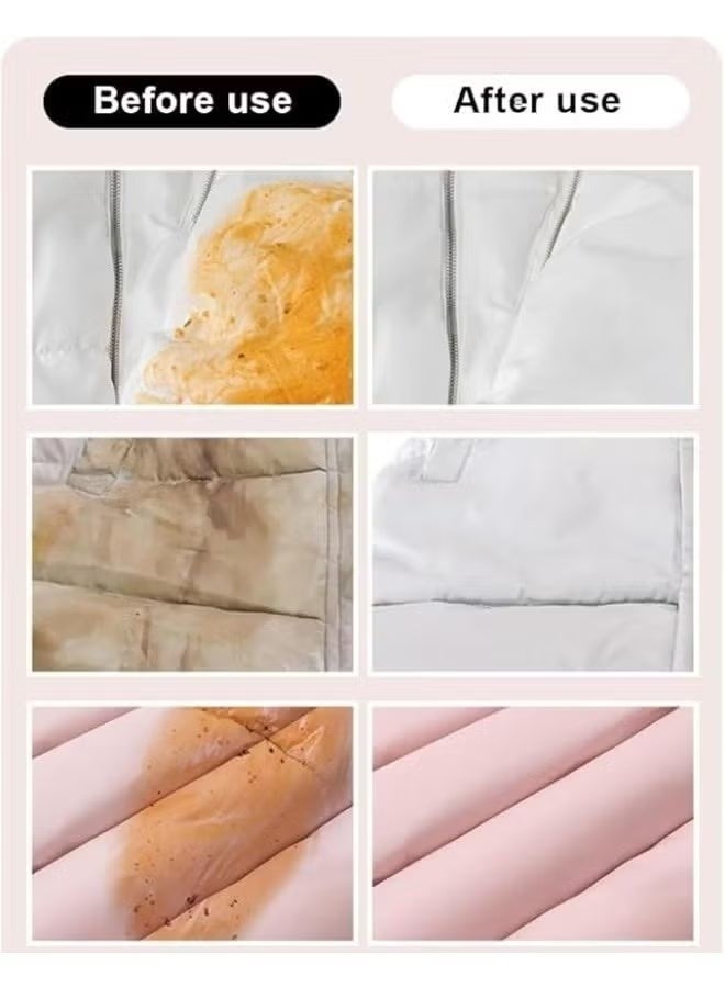 Wet Wipes for Clothes, Effective Stain Remover Formula,Wrapped Remover for Clothes, Shoes & Bed Sheets (64 Wipes) - Image 4