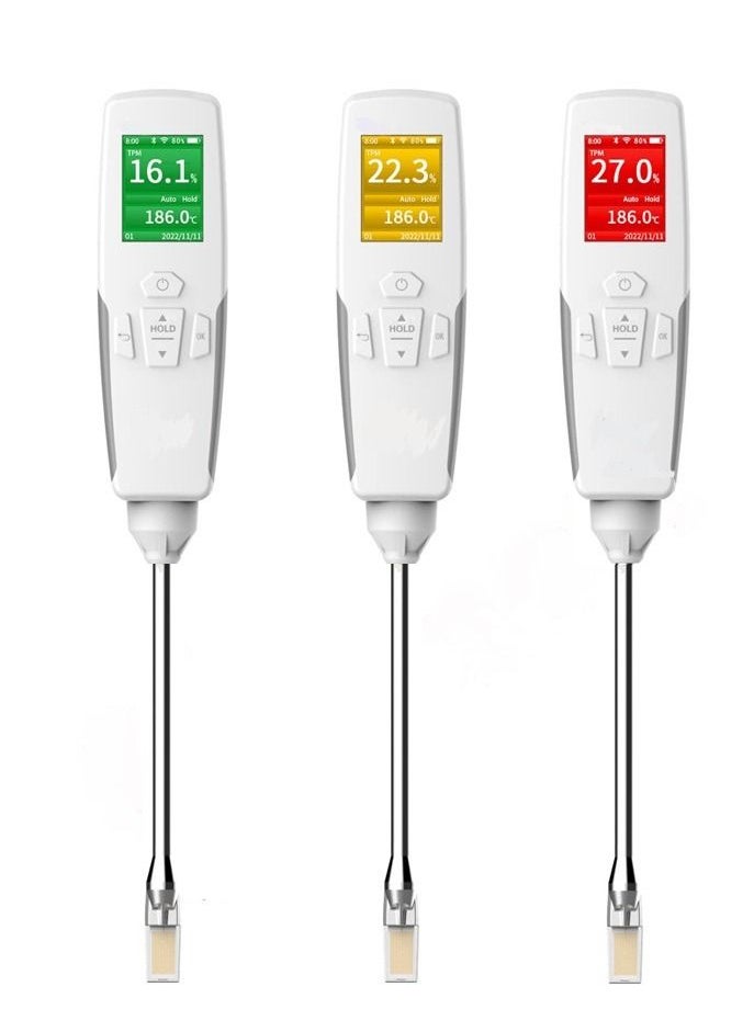 Generic - Cooking Oil Tester Oil Temperature and TPM Measurement Tool  Frying Oil Tester for Commercial Deep Fryer Without Reference Oil - Image 1