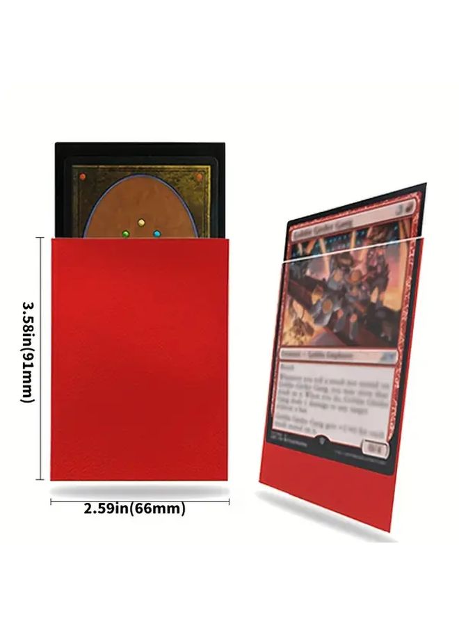1000 Counts Card Sleeves For Trading Cards Mixed 10 Colors Soft Plastic Protector Sturdy Standard Size Compatible With MTG Baseball Football Sports Cards - Image 2
