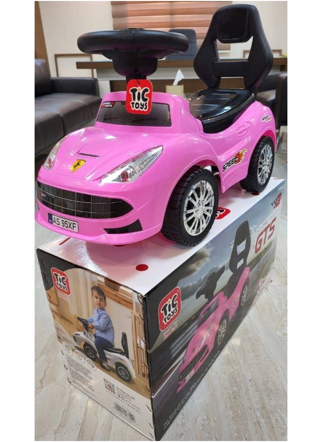 Generic car for kids GTS 3*1 from 1 year to 5 years -Siza (52CM-28 CM - 42 CM)  - Image 2