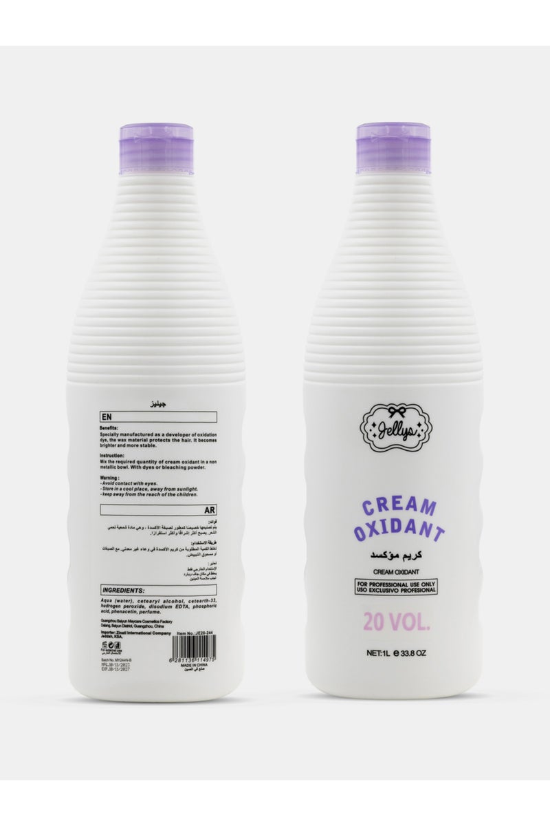 Cream Oxidant Shampoo, 20 Vol 1L - Image 1