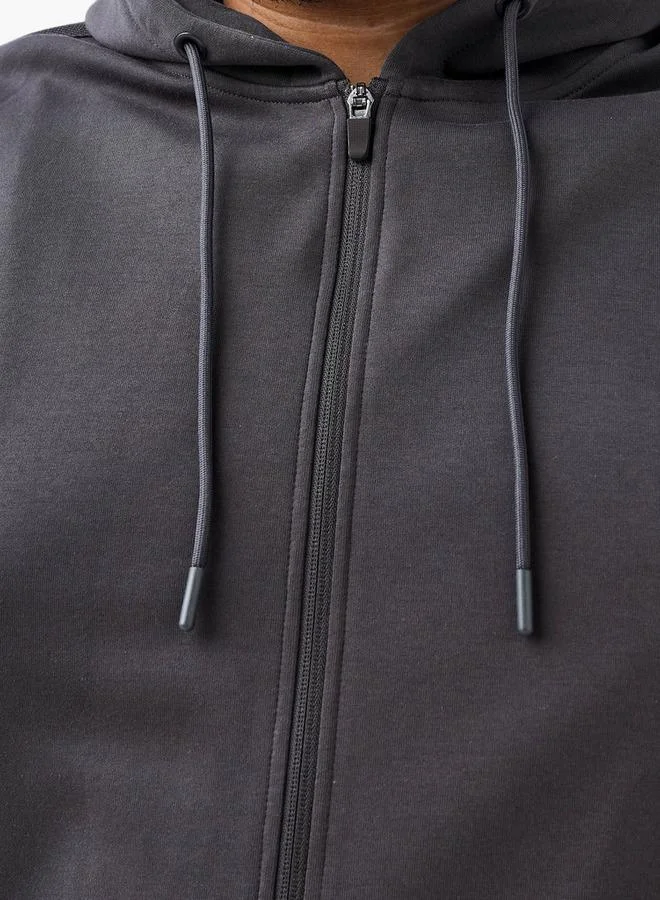 Maxim  Men Zip-Through Hooded Sweatshirt for Men | Best Price UAE