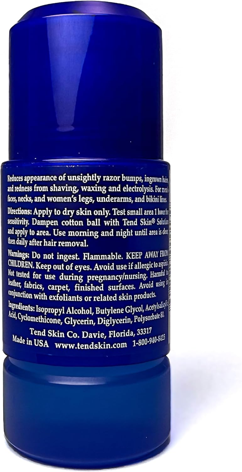 Tend Skin حل العناية بالبشرة تند سكين القابل لإعادة التعبئة - 2.5 أونصة للشعر الناشئ ونتوءات الحلاقة - Image 5
