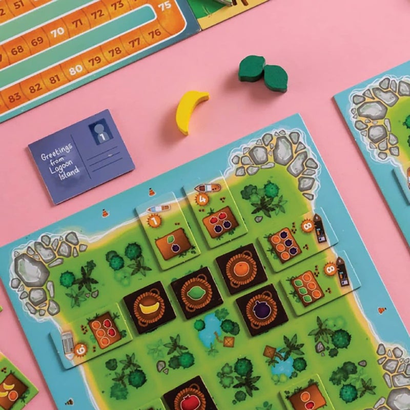 Capstone Games: Juicy Fruits, Strategy Board Game, Quick and Easy Game, Grow Delicious Fruit in Paradise 1 to 4 Players, 20 to 50 Minute Play Time, Ages 8 and Up - Image 2