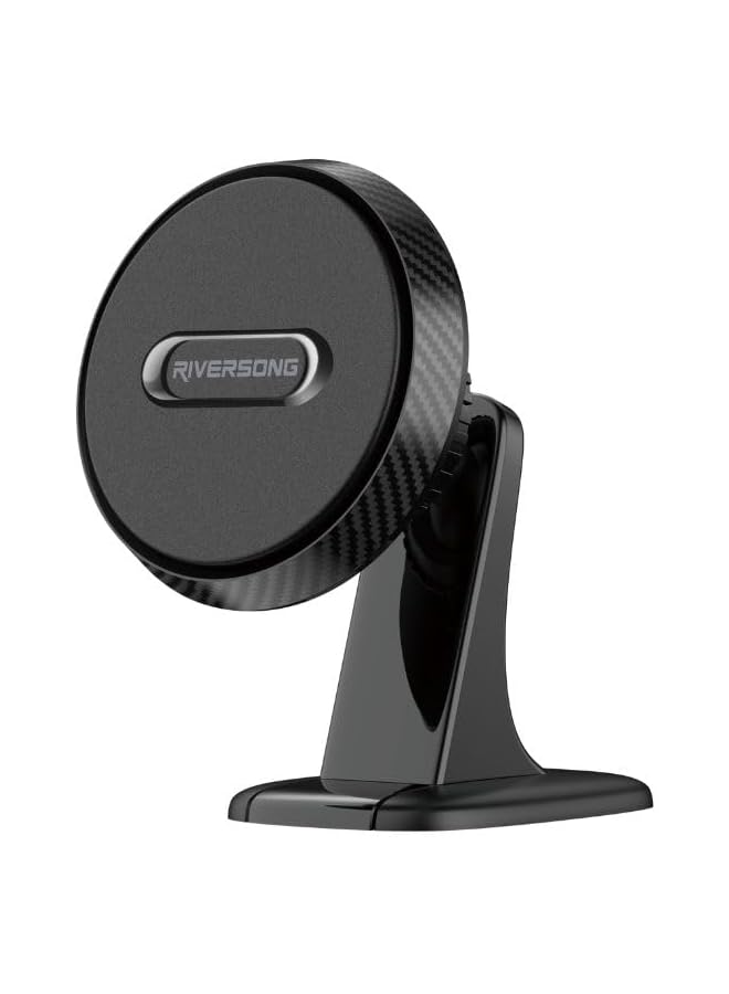 ريفرسونج حامل هاتف مغناطيسي للسيارة Magclip01-Ch10، أسود - Image 1