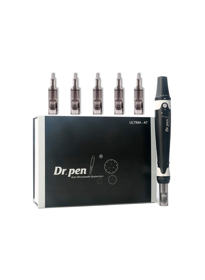 قلم Ultima A7 Professional Microneedling 12 دبوسًا × 2 خراطيش