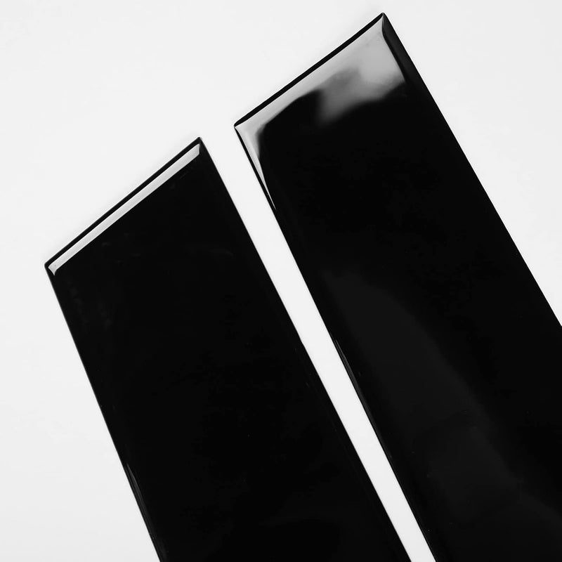 DEMULAX Gloss Black Headlight Eyelid Trim for BMW E34 - Image 4