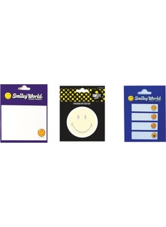 Smiley World Patterned Sticky Notes (3 Different Models) - pzsku/Z124ED153CB0392EE3E0BZ/45/_/1725793758/c01d98cb-0953-4f6f-9fbe-2bd11aa78179