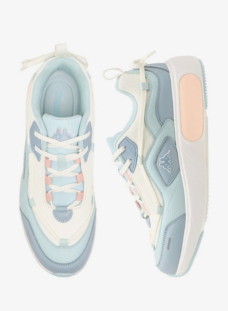 كابا حذاء رياضي نسائي برباط وتفاصيل متباينة - Image 3