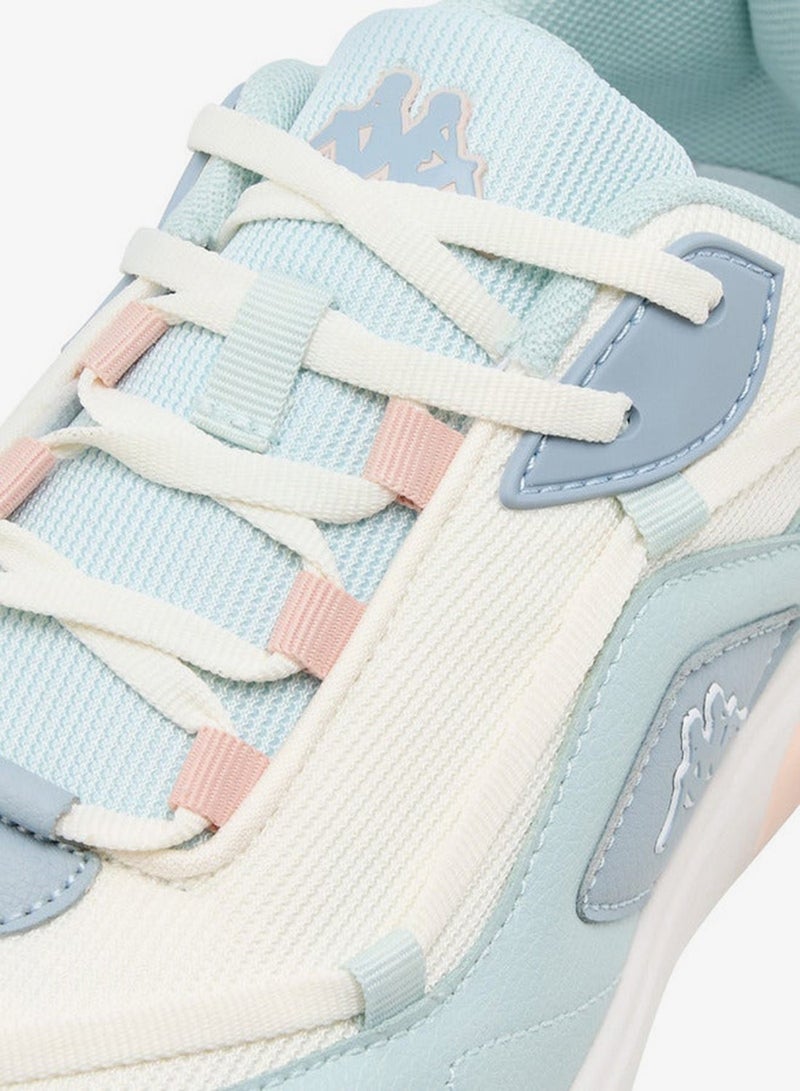 كابا حذاء رياضي نسائي برباط وتفاصيل متباينة - Image 4