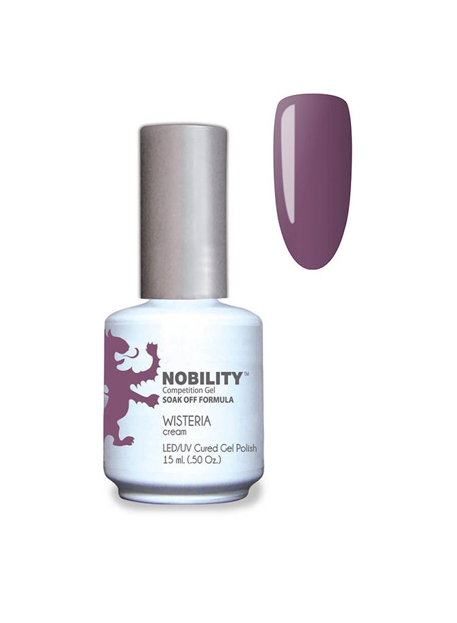 Lechat Gel Nail Polish 15 ml, Long Lasting, Chip Resistant, Requires Drying Under UV Led Lamp Wisteria Nbgp136