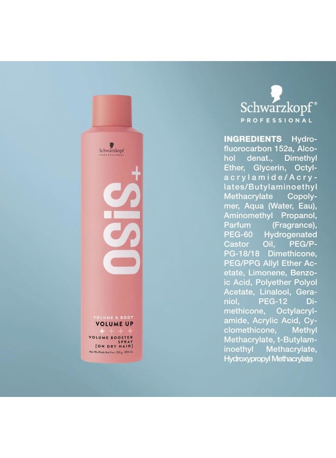 Osis+ Volume Up Booster Spray, 8.9 oz – Lightweight Flexible Style Control – Textured Volume with Natural Movement and Feel – Volumizing Hair Spray - Image 5