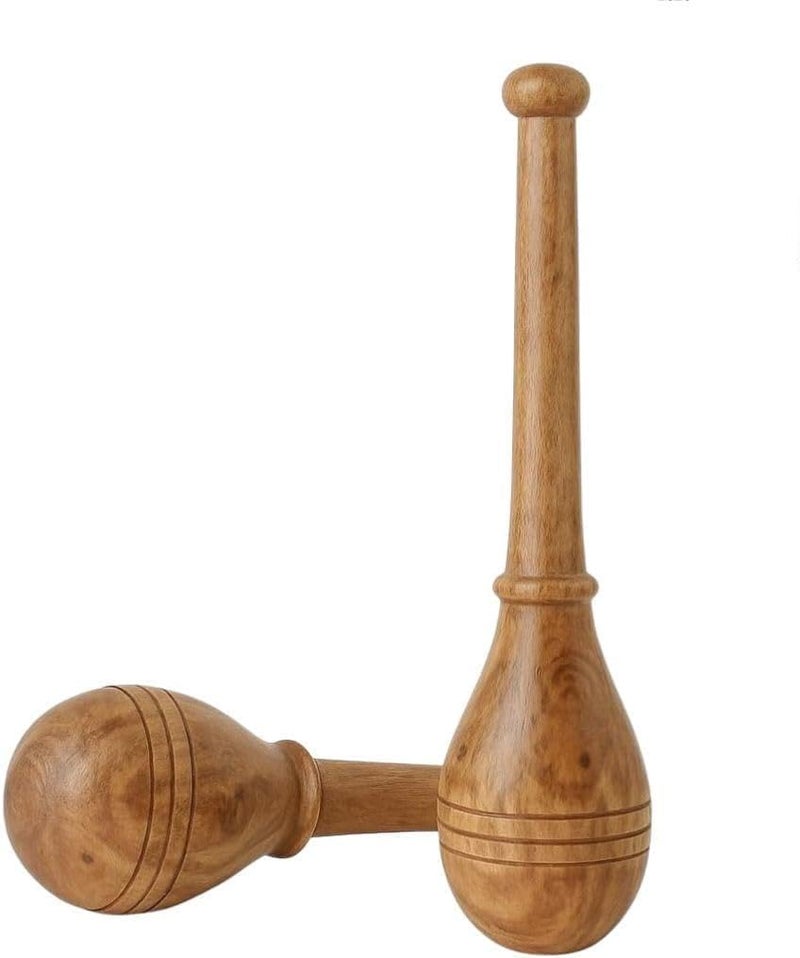 KNK GADA FITNESS BAR INDIAN CLUB BHEEM MACE SHOULDER EQUIPMENT MEEL KARLA KATAI FITNESS DURABLE WOODEN EQUIPMENT (4 to 5 Kg.) - Image 1