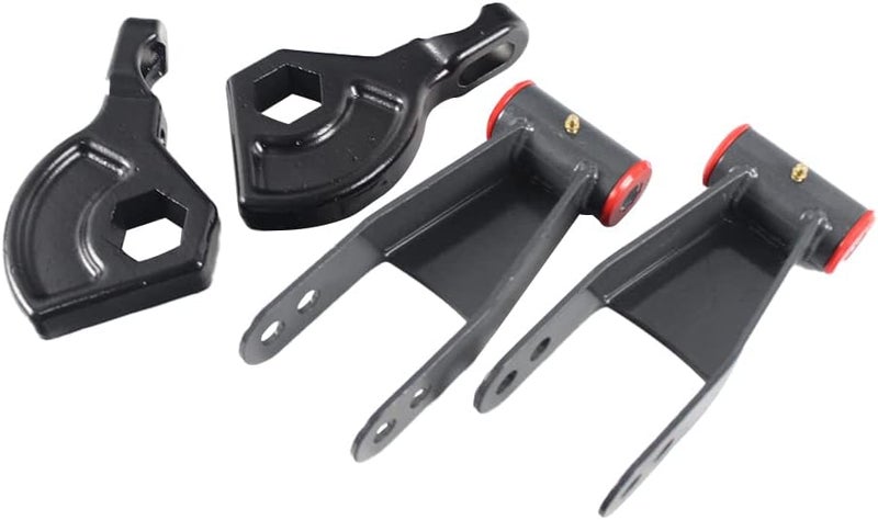 BST BSSP 3"/2" Leveling Lift Kit for 1997-2003 Dodge Durango 4WD with Steel Torsion Keys and Shackles - Image 4