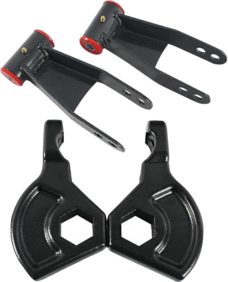 BST BSSP 3"/2" Leveling Lift Kit for 1997-2003 Dodge Durango 4WD with Steel Torsion Keys and Shackles - Image 1