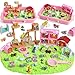 KNASON Cat and Dog Sensory BinPlay Sand Kit for Girls and Boys with 22lbs Sensory Sand and Sand BoxPet Sandbox Toys Role Pretend Play Beach Toy Birthday Present for Toddler Ages 3 4 5 6 7 8 - Image 3